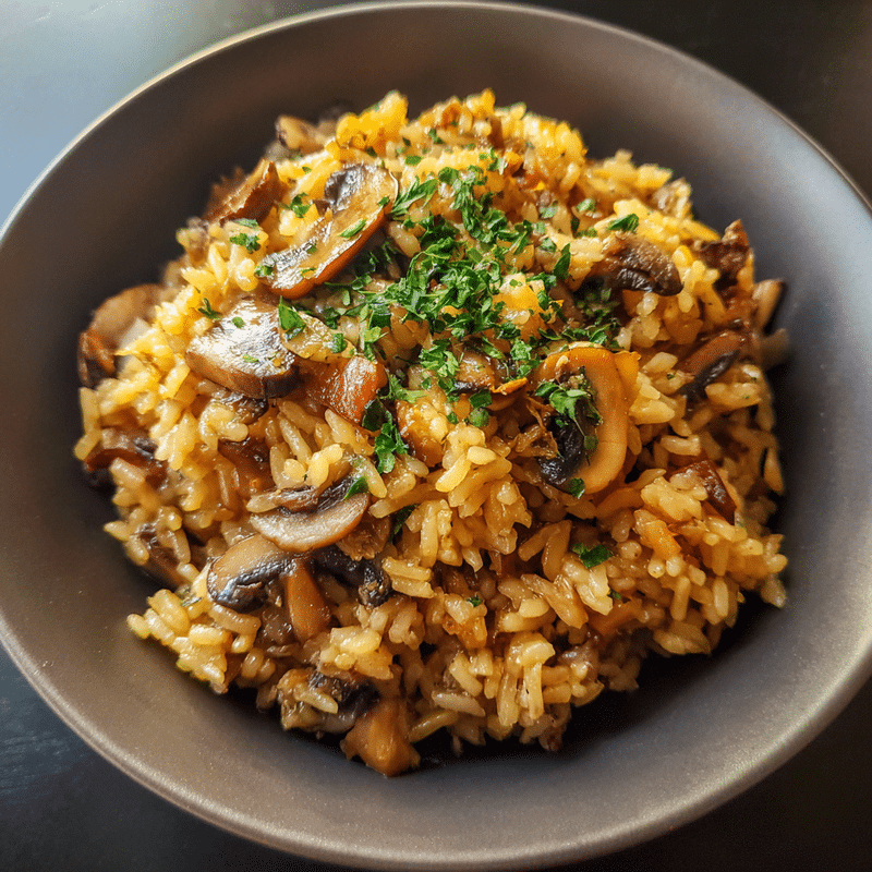 How to Make the Best One-Pot Mushroom Rice in 30 Minutes