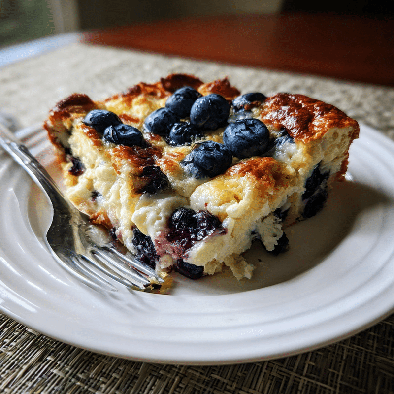 Protein-Packed Blueberry Cottage Cheese Breakfast Casserole: The Best Way to Fuel Your Morning