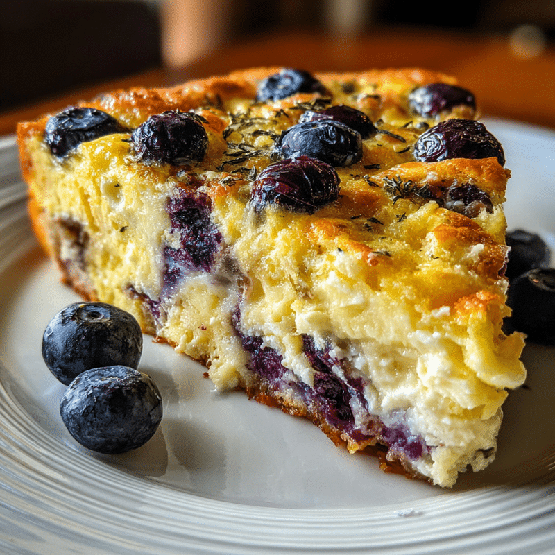 Protein-Packed Blueberry Cottage Cheese Breakfast Casserole: The Best Way to Fuel Your Morning