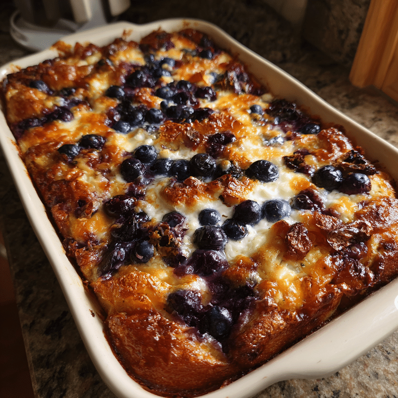 Protein-Packed Blueberry Cottage Cheese Breakfast Casserole: The Best Way to Fuel Your Morning