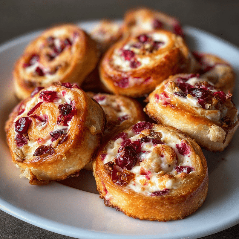 Cranberry Cream Cheese Pinwheels: The Best Holiday Appetizer