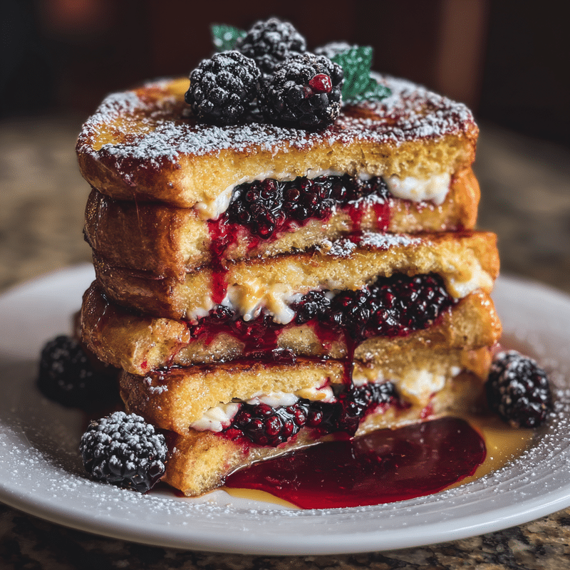 Best Blackberry Mascarpone Stuffed French Toast Recipes You Need to Try
