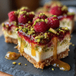 Raspberry Pistachio Cheesecake Bars: The Best Recipe You'll Ever Try