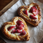 Strawberry Cream Cheese Heart Danishes: The Best Recipe for Flaky Perfection