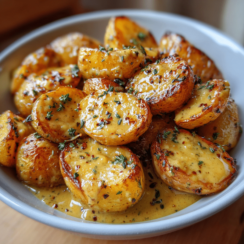Creamy Mustard Roasted Potatoes: The Best Recipe You'll Try