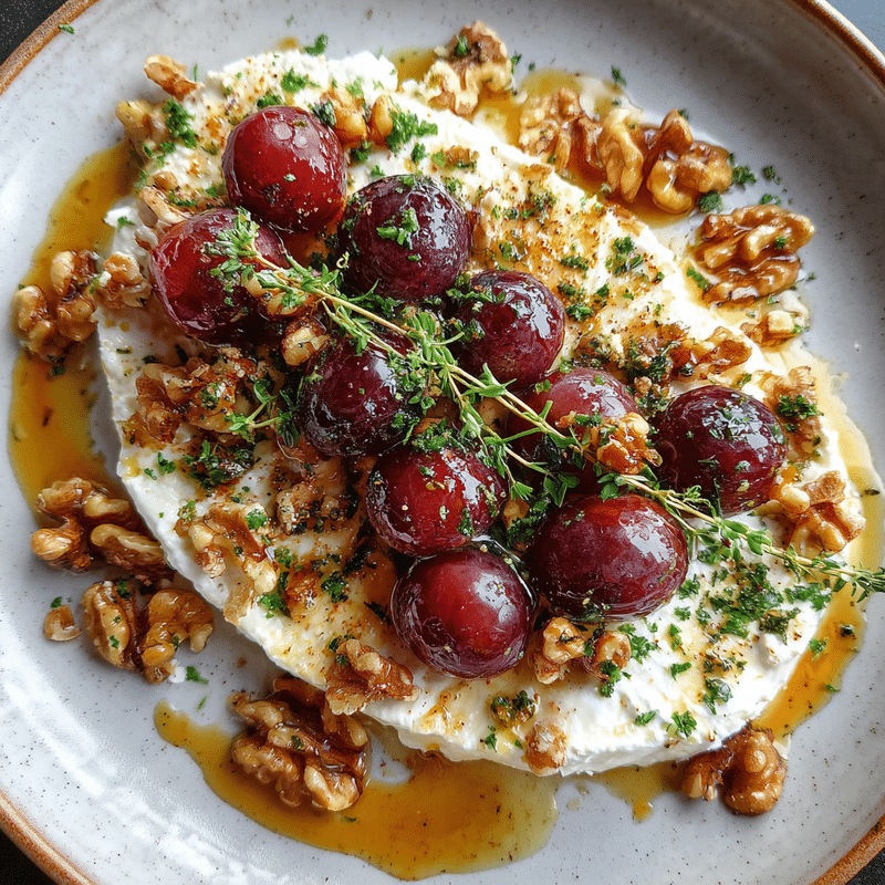 1. Why This Whipped Feta with Roasted Grapes, Walnuts & Hot Honey Is a Must-Try 2. Best Whipped Feta with Roasted Grapes, Walnuts & Hot Honey Recipe for an Unforgettable Appetizer 3. How to Make Creamy Whipped Feta with Roasted Grapes, Walnuts & Drizz