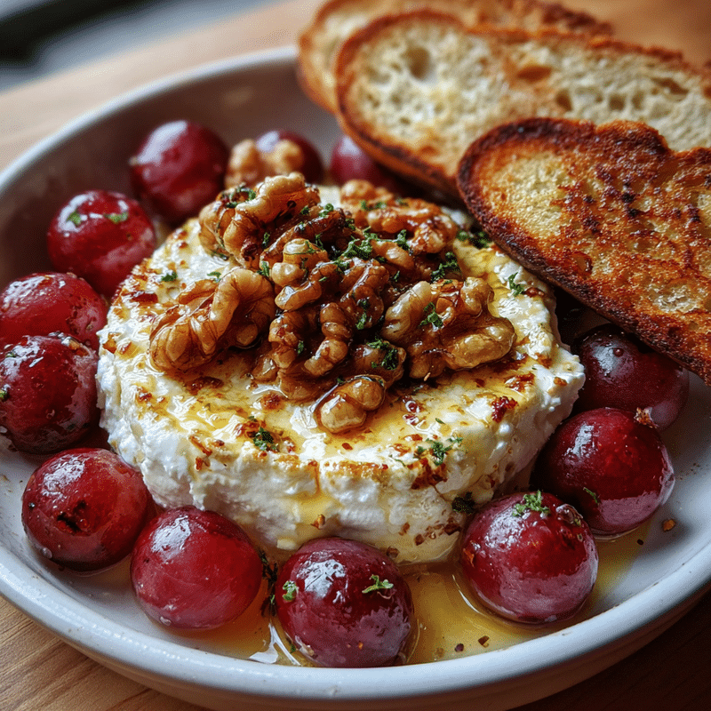 1. Why This Whipped Feta with Roasted Grapes, Walnuts & Hot Honey Is a Must-Try 2. Best Whipped Feta with Roasted Grapes, Walnuts & Hot Honey Recipe for an Unforgettable Appetizer 3. How to Make Creamy Whipped Feta with Roasted Grapes, Walnuts & Drizz