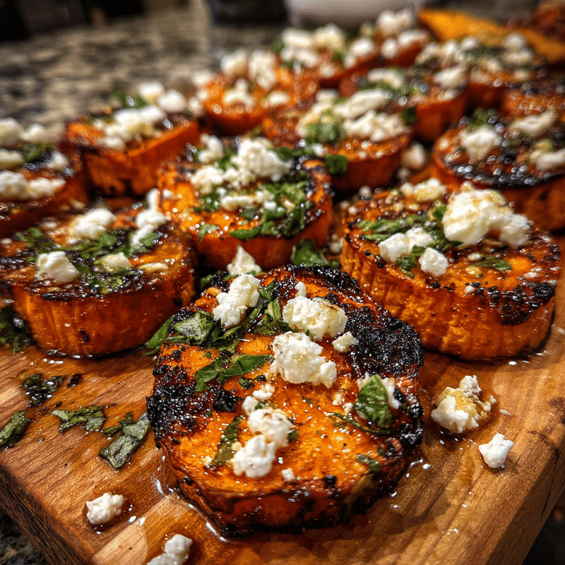How to Make the Best Roasted Sweet Potato Rounds with Honey & Feta Easy Roasted Sweet Potato Rounds with Honey & Feta: A Delicious Side Dish 5 Reasons to Try Roasted Sweet Potato Rounds with Honey & Feta Roasted Sweet Potato Rounds with Honey & Feta: A Simple and Flavorful Side Roasted Sweet Potato