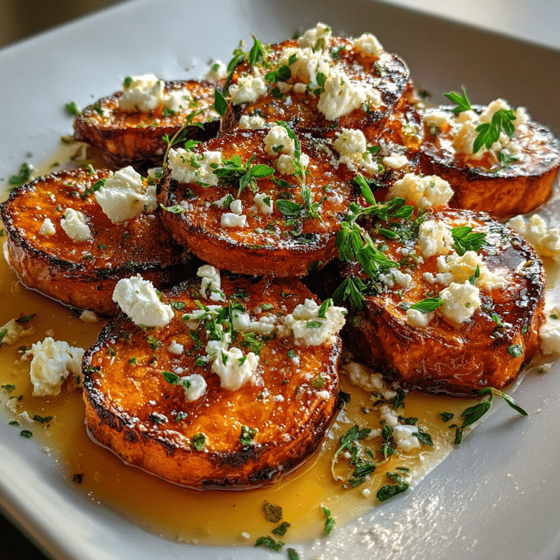How to Make the Best Roasted Sweet Potato Rounds with Honey & Feta Easy Roasted Sweet Potato Rounds with Honey & Feta: A Delicious Side Dish 5 Reasons to Try Roasted Sweet Potato Rounds with Honey & Feta Roasted Sweet Potato Rounds with Honey & Feta: A Simple and Flavorful Side Roasted Sweet Potato