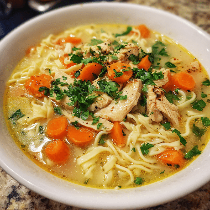 Ginger Garlic Chicken Noodle Soup: The Best Comfort Food to Try This Winter