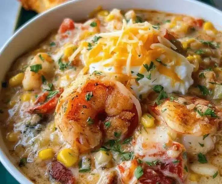 Creamy Seafood and Shrimp Chili