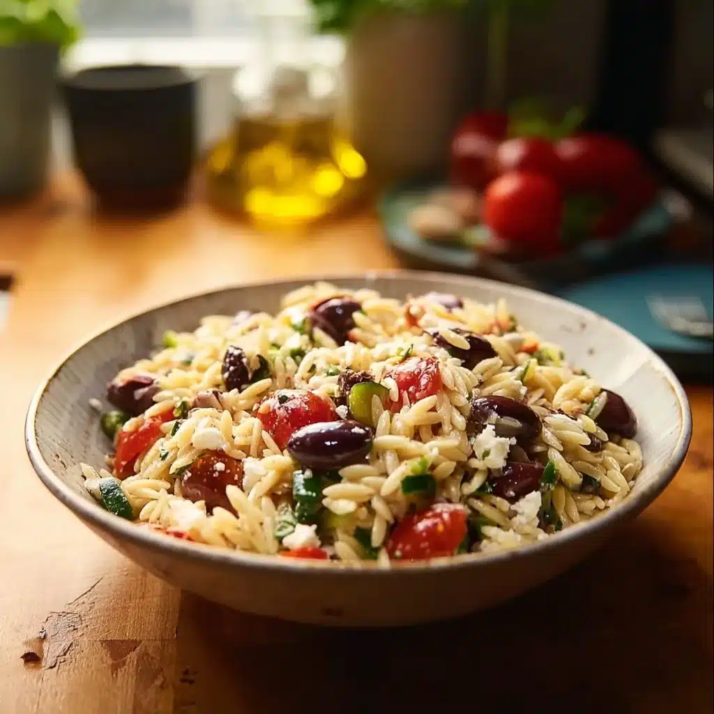 Greek Orzo Salad