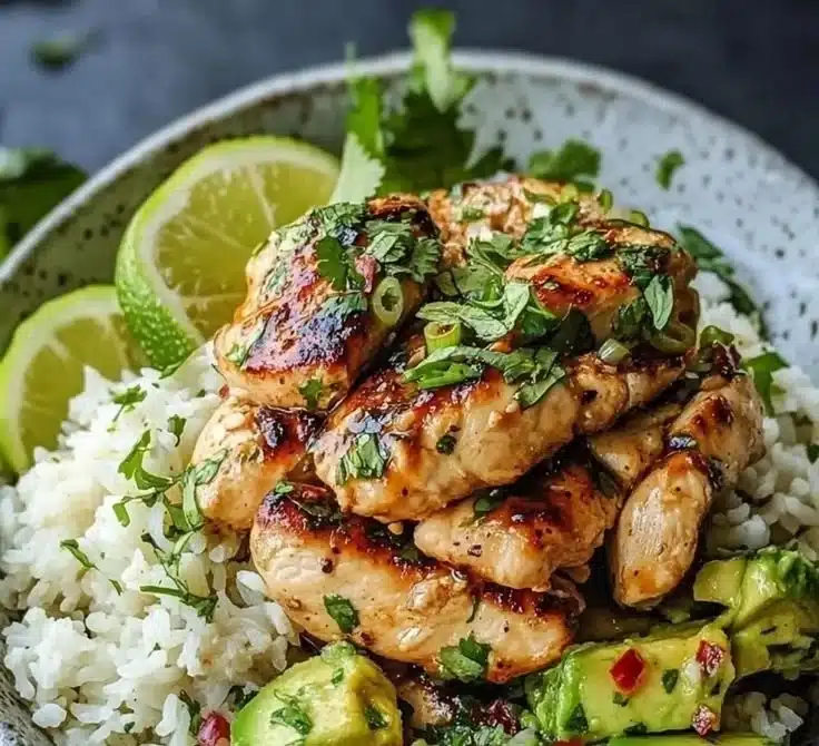 Honey Lime Chicken Avocado: A Quick & Refreshing Delight