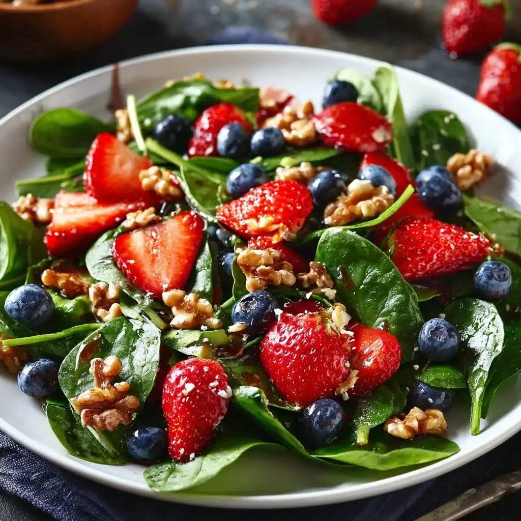 15-Minute Strawberry Spinach Salad