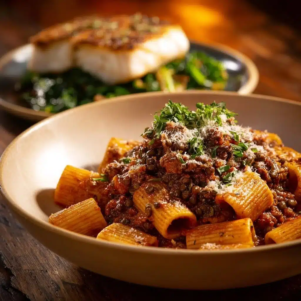 Delicious anti-inflammatory dinner with fresh vegetables and spices