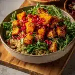 Colorful Anti-Inflammatory Harvest Glow Bowl filled with nutritious ingredients.