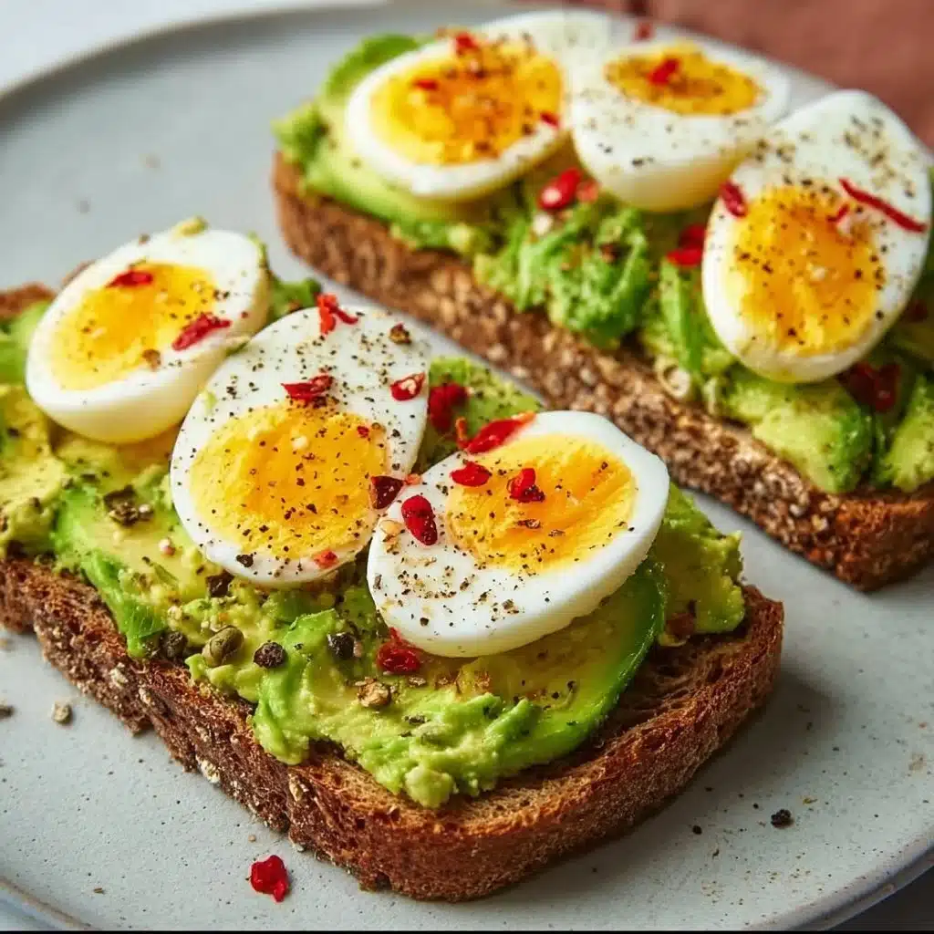 Avocado Egg Toast