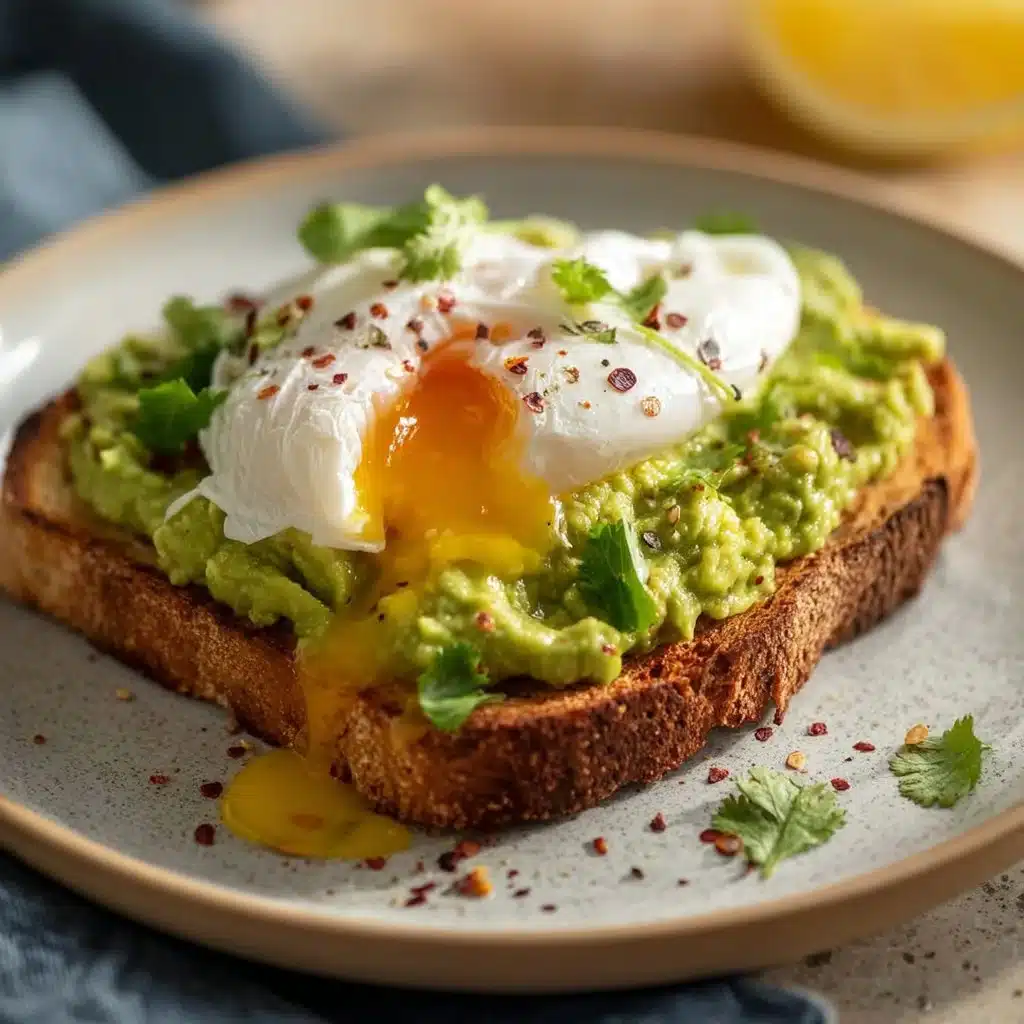 Avocado Toast with Poached Egg