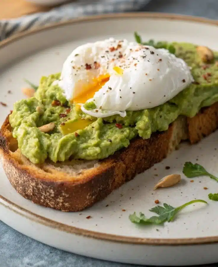 Avocado Toast with Poached Egg