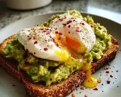 Avocado Toast with Poached Egg