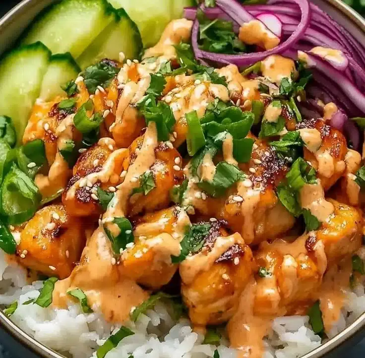 Bang Bang Chicken Bowl