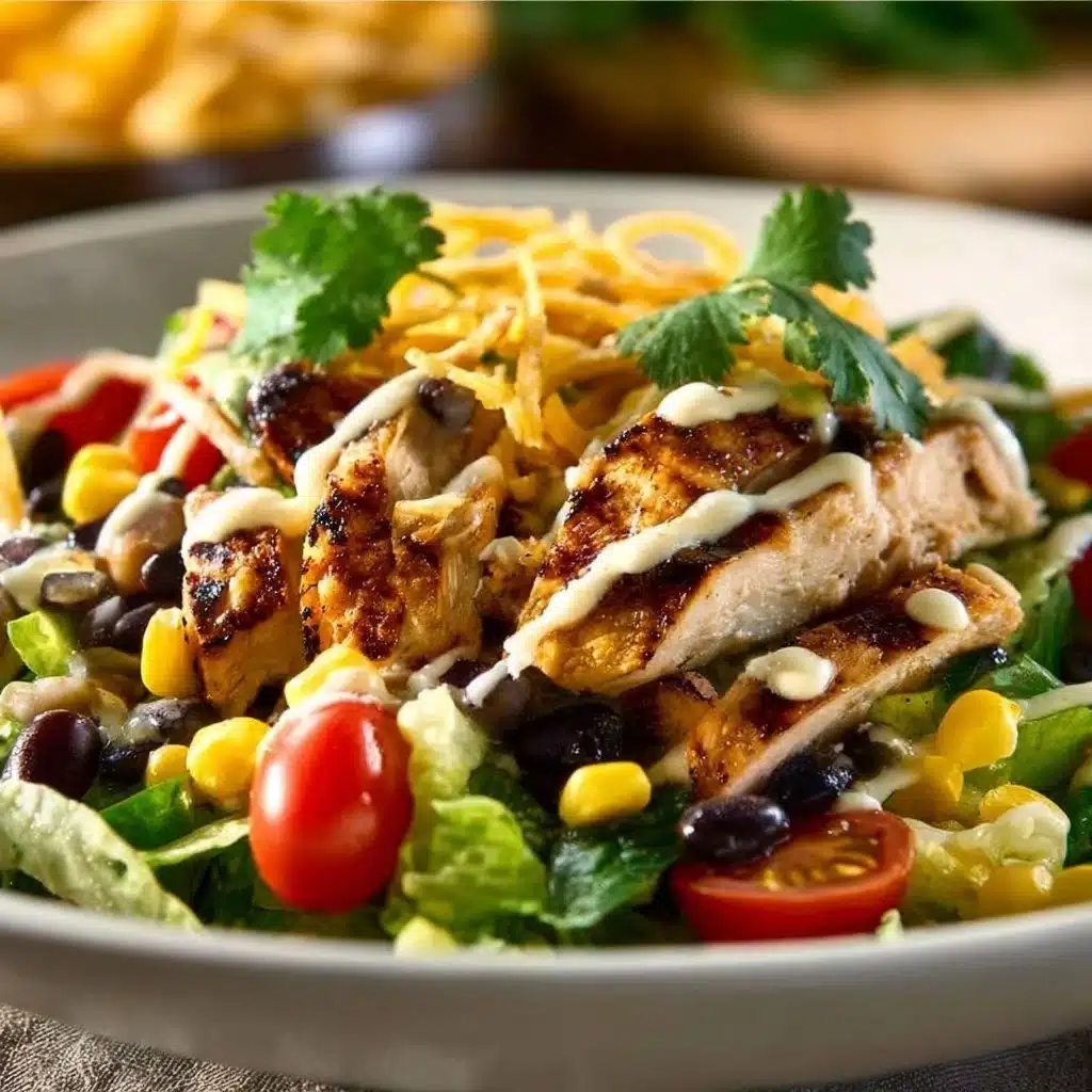BBQ Chicken Salad
