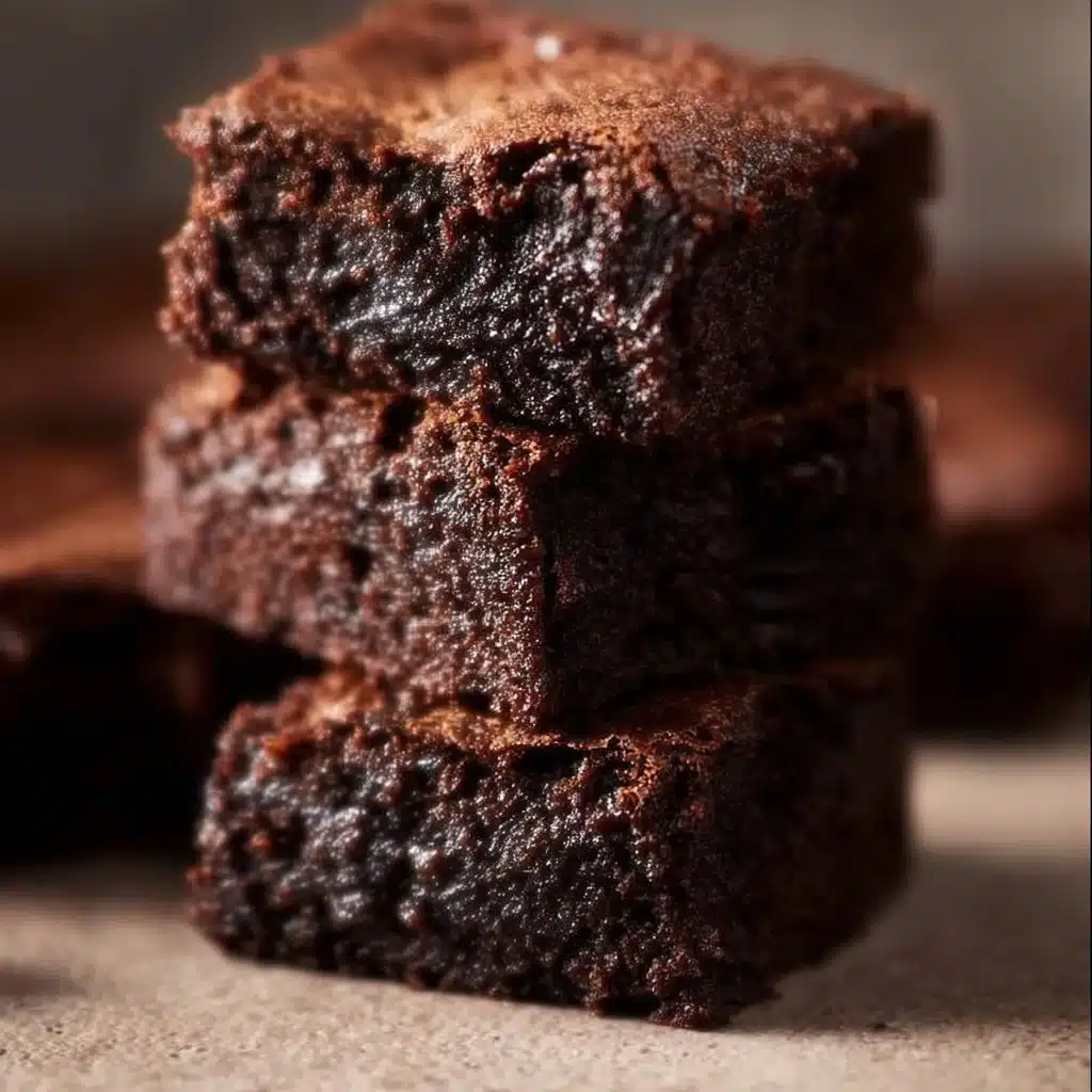 Delicious homemade brownies recipe with rich chocolate flavor