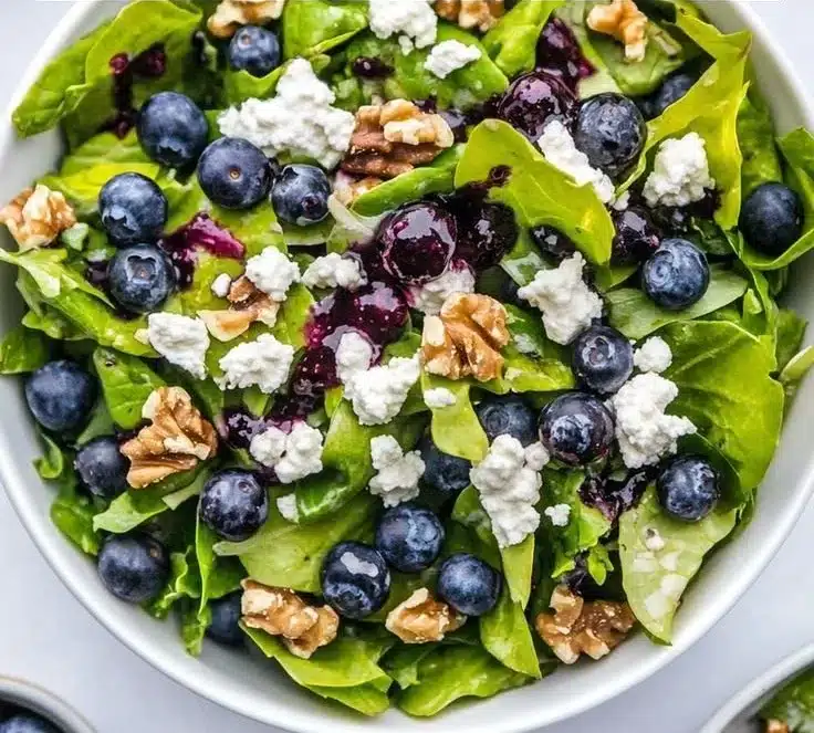 Best Easter Spring Salad with Goat Cheese