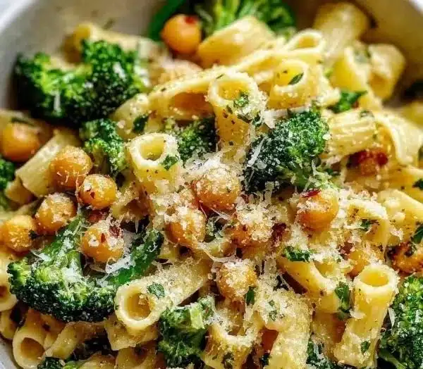 Broccoli Chickpea Pasta