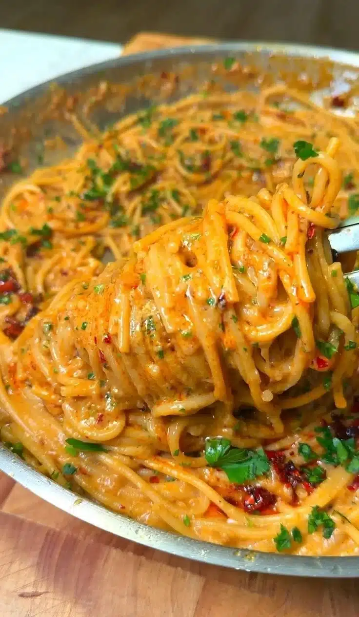 Creamy Caramelized Onion Pasta