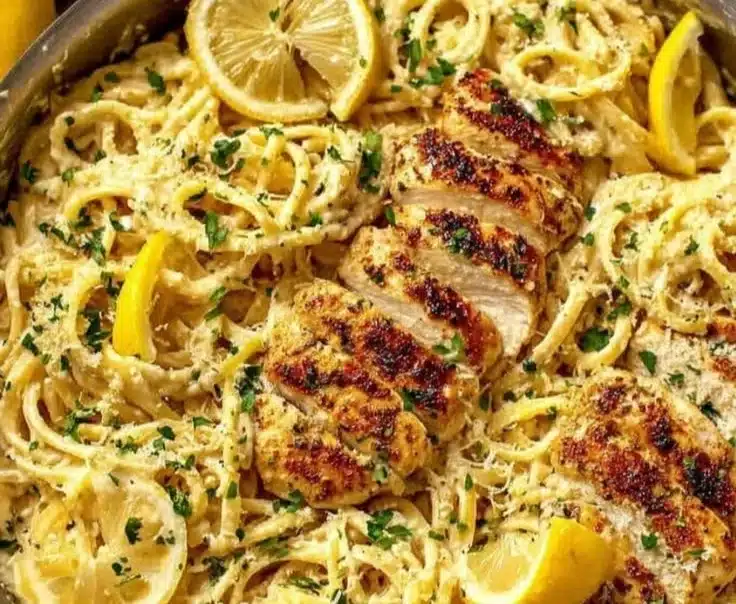 Creamy Lemon Chicken Pasta