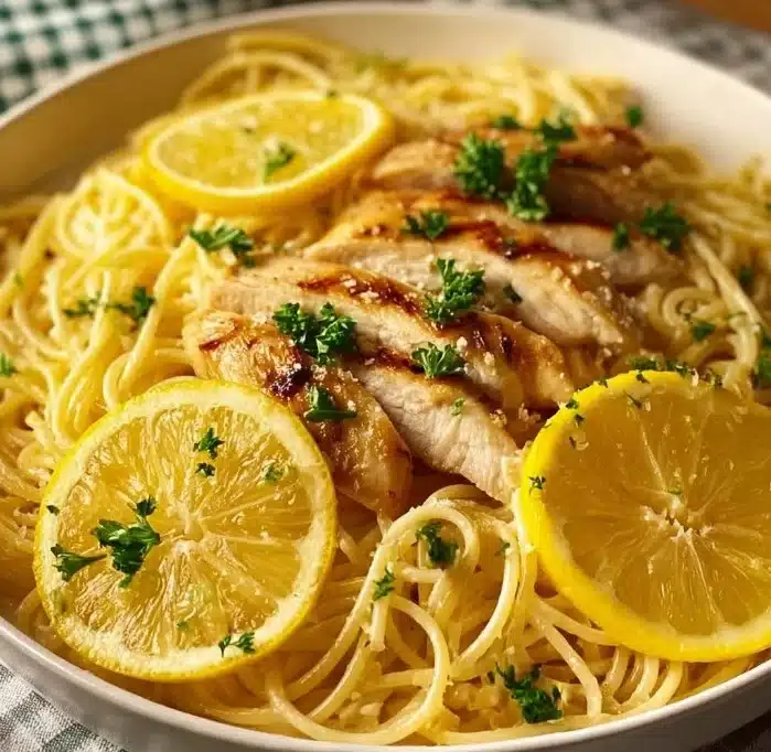 Creamy Lemon Chicken Pasta