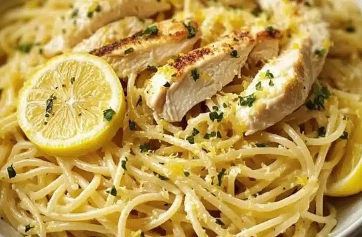 Creamy Lemon Chicken Pasta