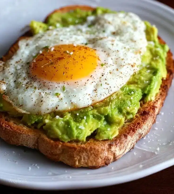 Easy Avocado Toast with Egg Recipe