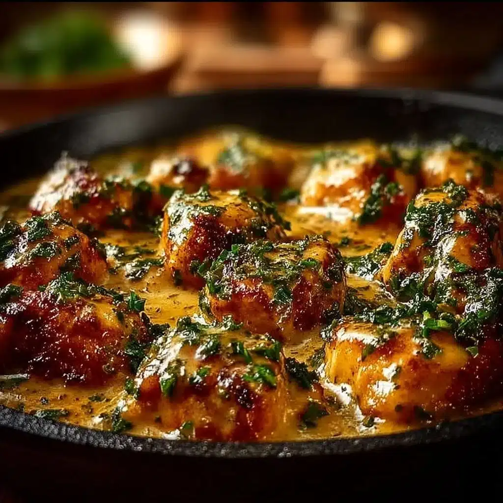 Delicious Texas Roadhouse butter chicken served with rice and garnish