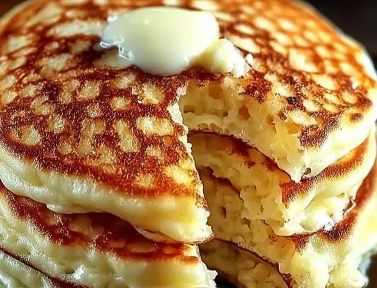 Flourless Cottage Cheese Pancakes