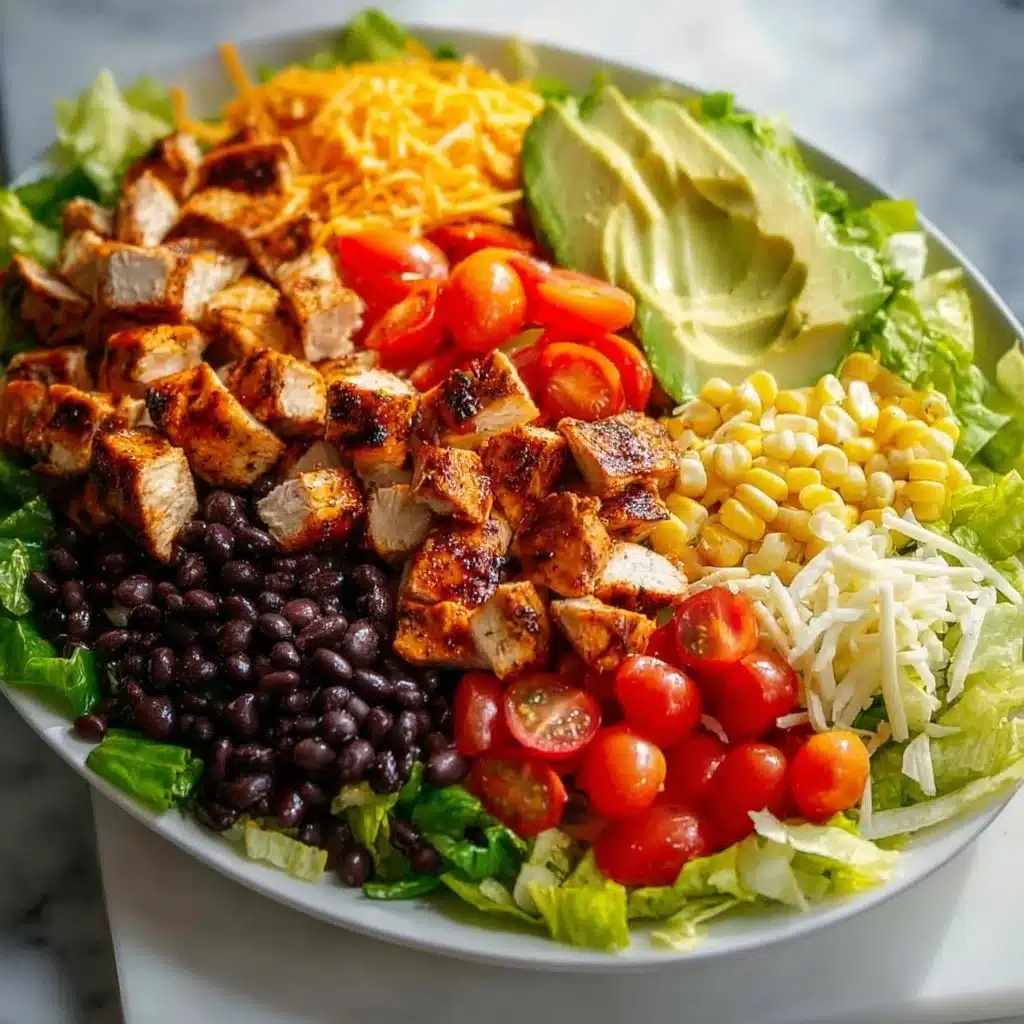 Grilled Chicken Salad with Homemade Ranch