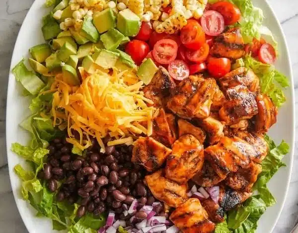 Grilled Chicken Salad with Homemade Ranch