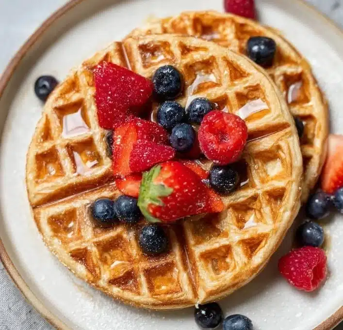 Healthy Protein Waffles
