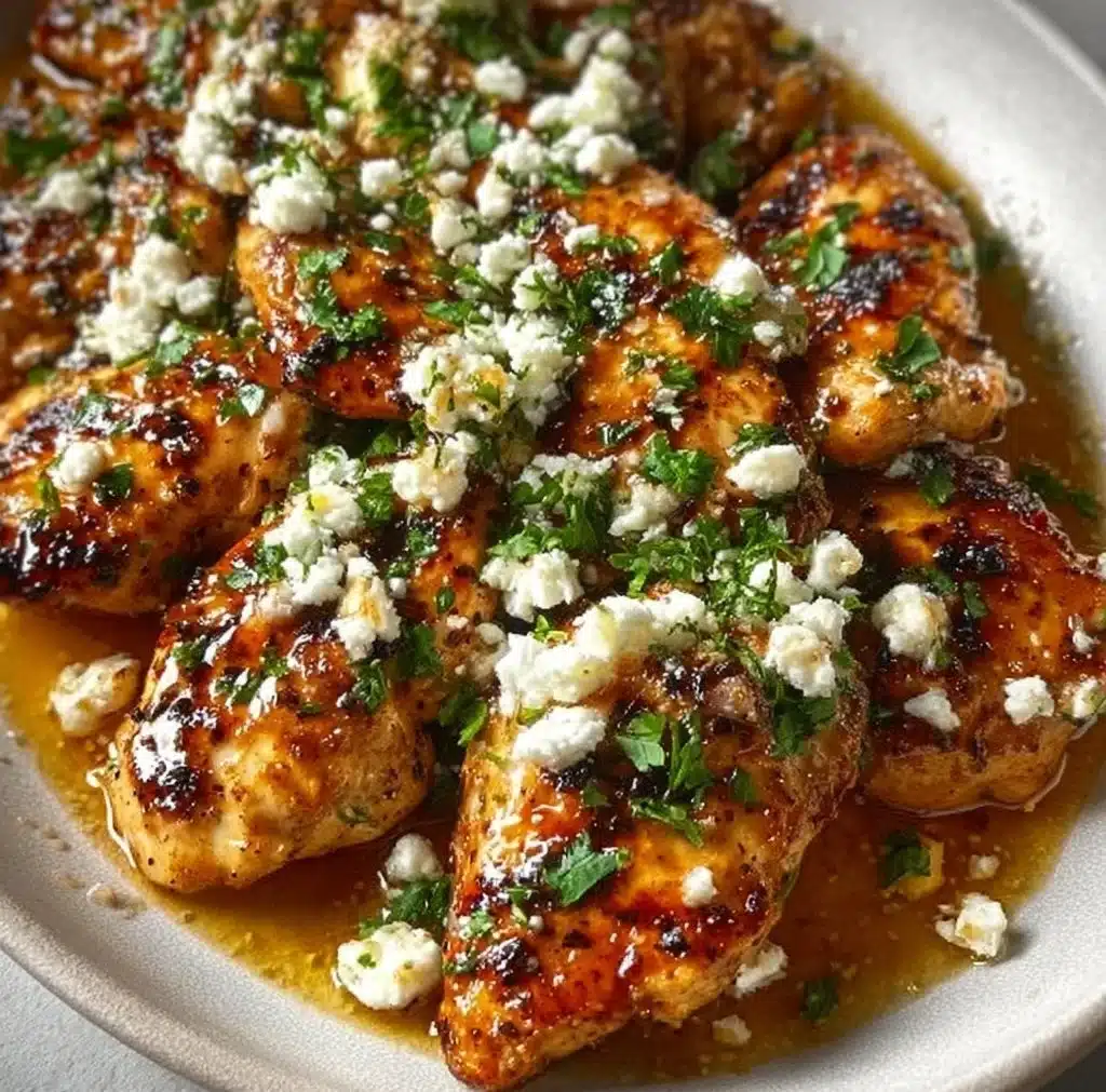 Hot Honey Feta Chicken