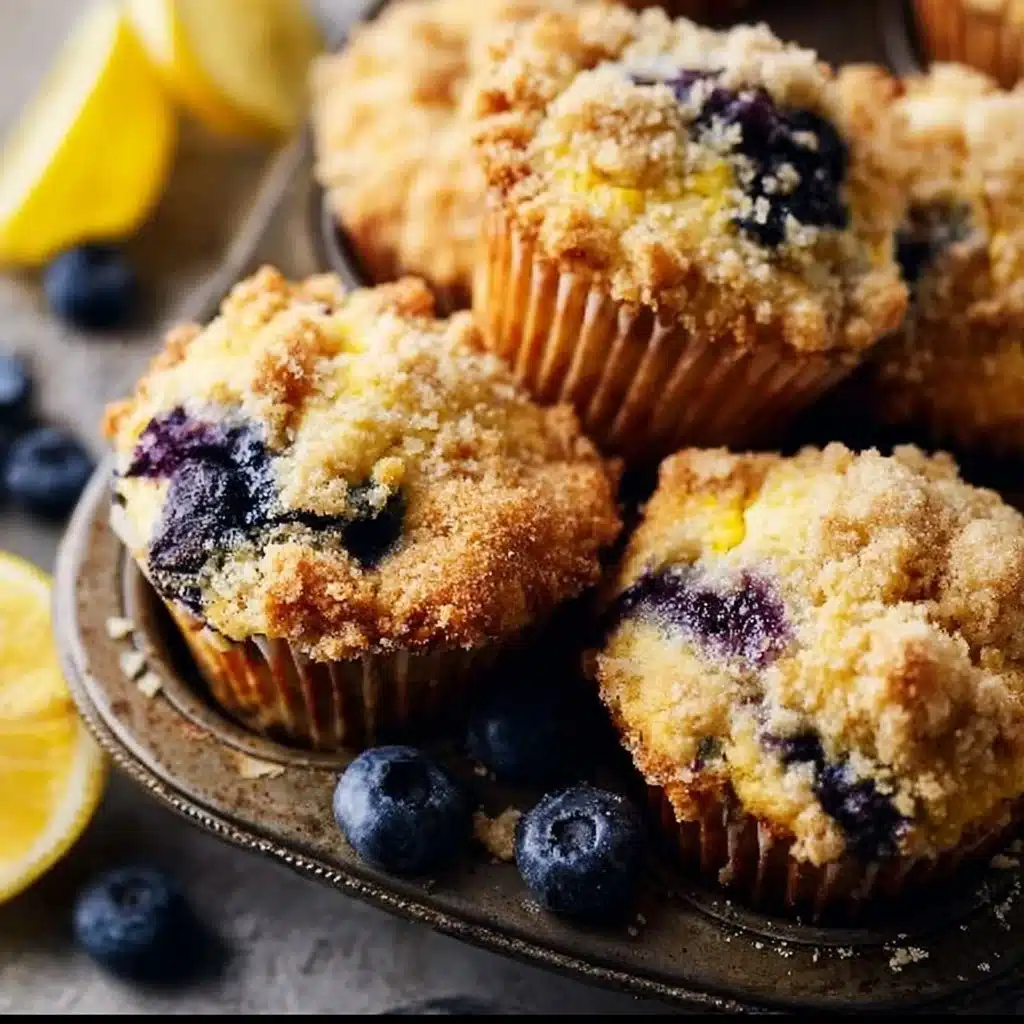 Lemon Blueberry Muffins