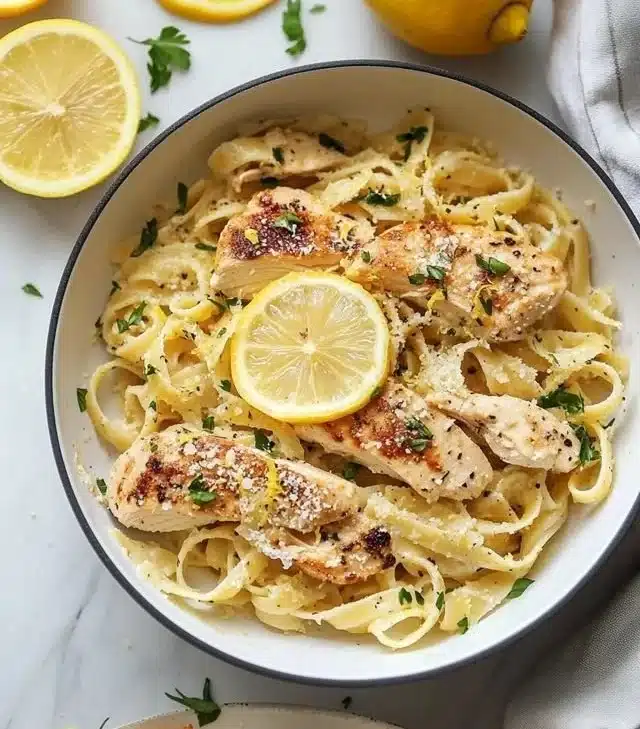 Lemon Chicken Pasta