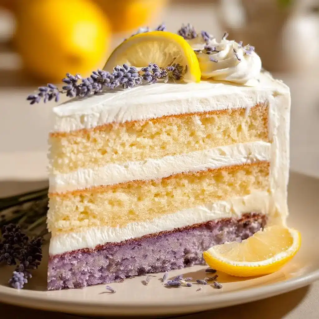 Lemon Lavender Cake