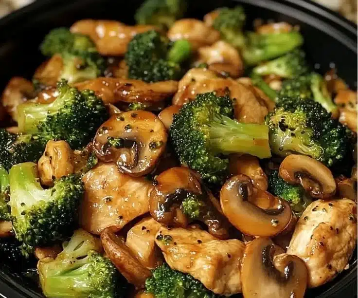 Next-Level Chicken, Broccoli & Mushroom Stir-Fry
