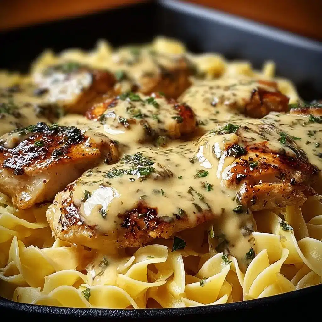 One-Pan Chicken with Buttered Noodles