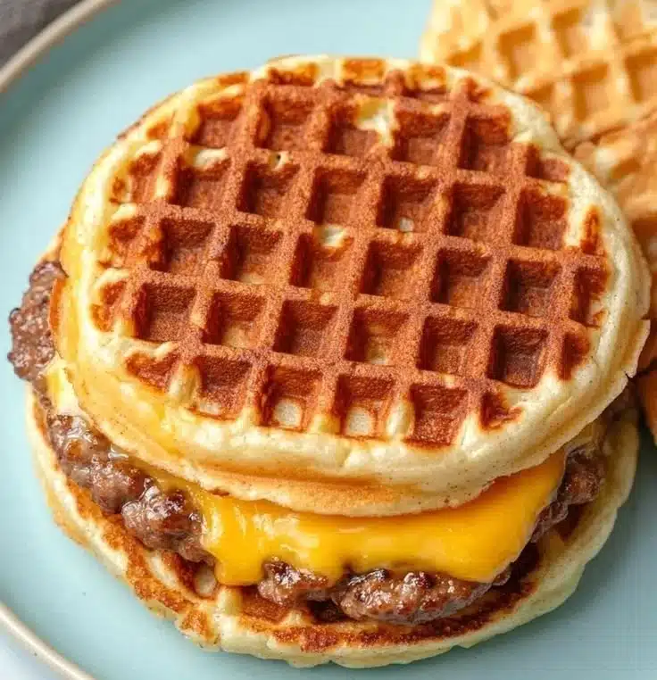 Savory McGriddle Chaffle