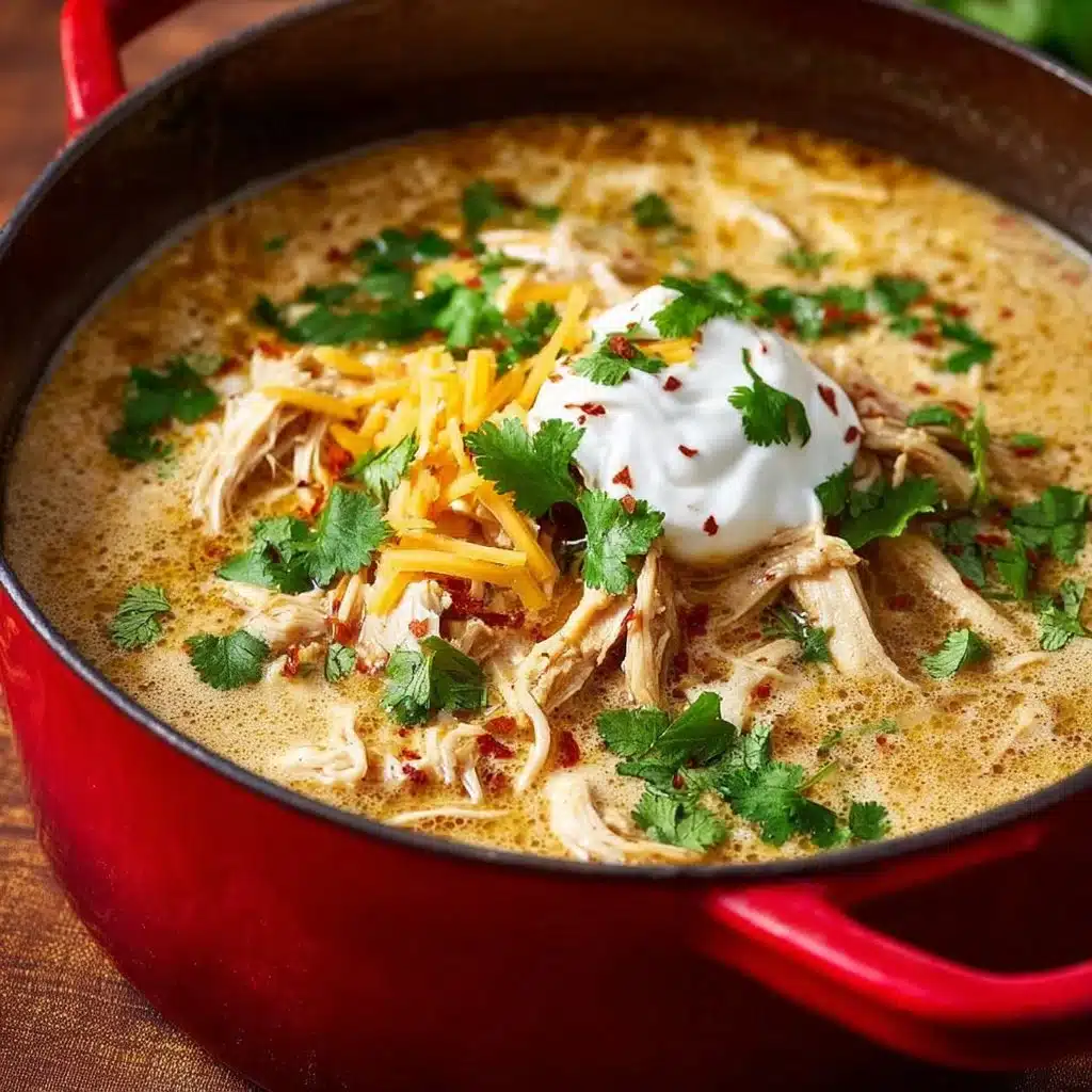 Simple Keto White Chicken Chili