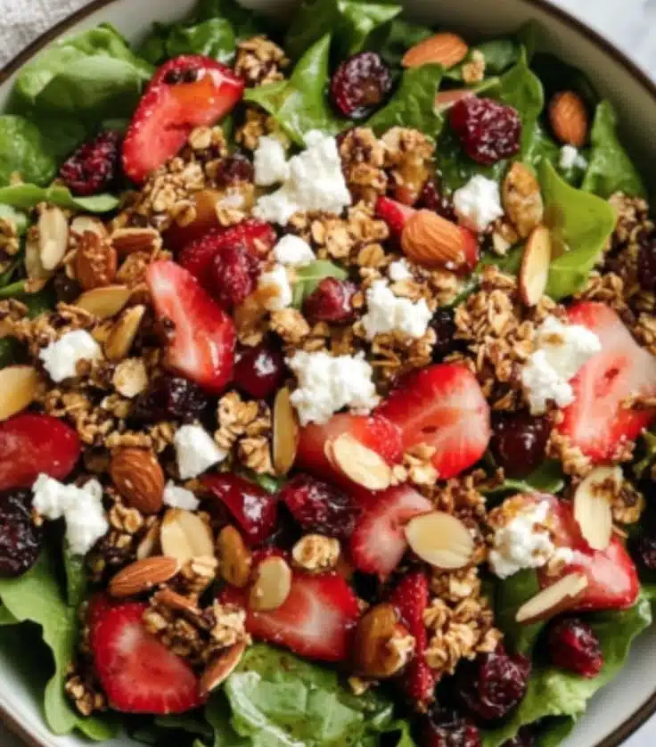 Strawberry Crunch Salad