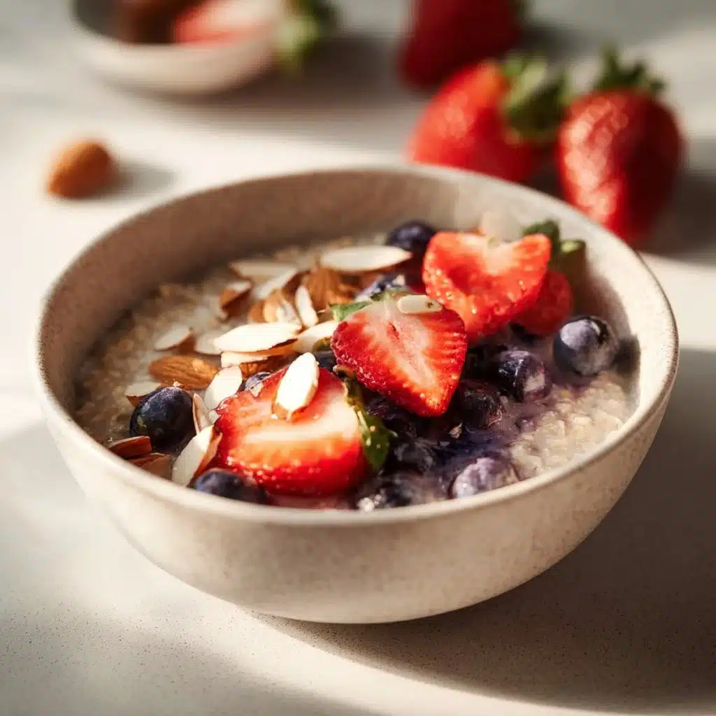 Strawberry Quinoa Breakfast Bowl