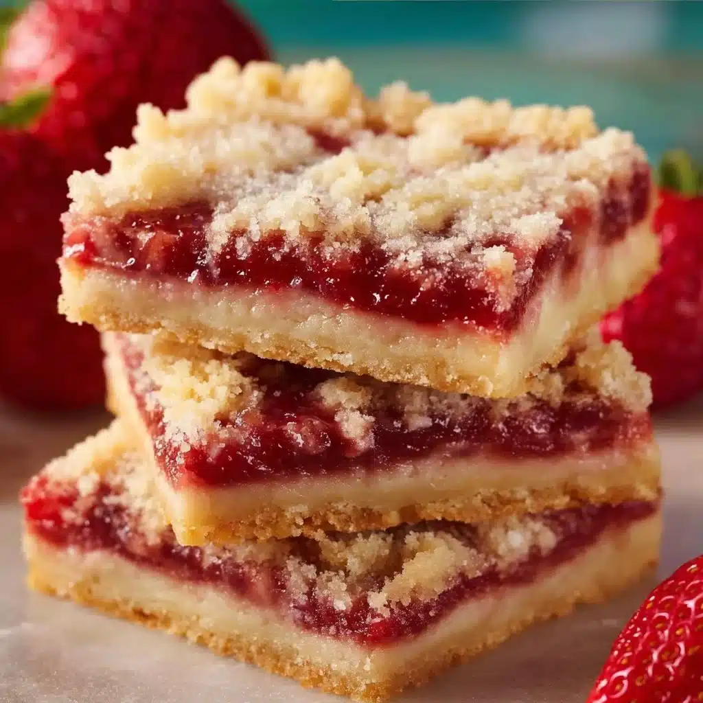 Strawberry Shortcake Bars